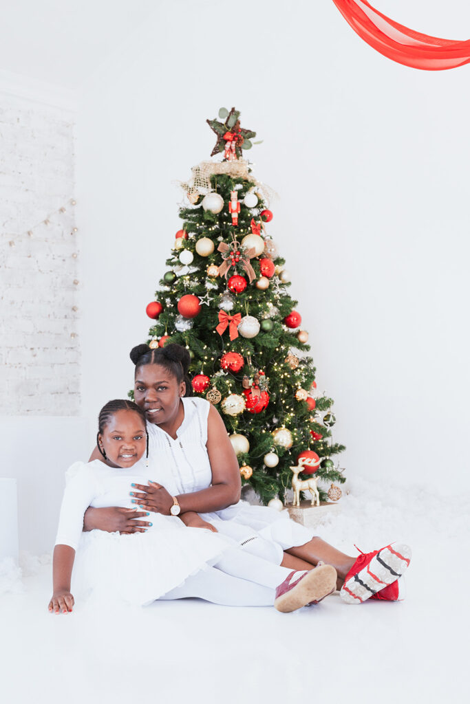 Studio Christmas family photoshoot 10