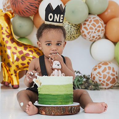 Studio Cake Smash Photography Pretoria 2