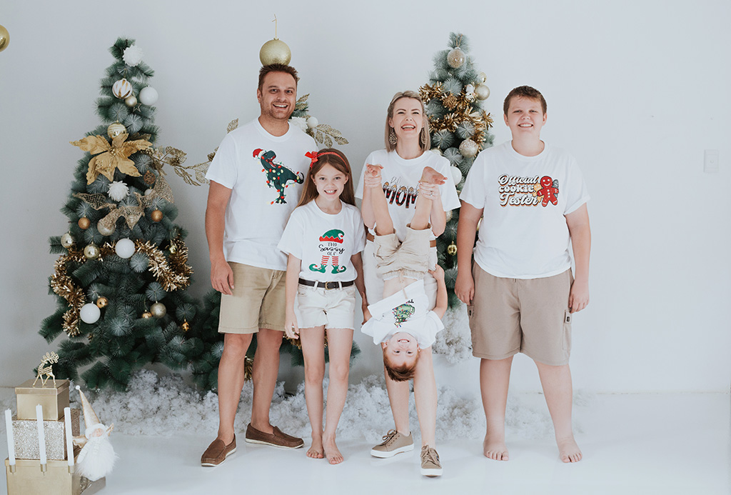 Studio Christmas Family Photoshoot 1 4