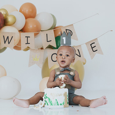 Studio Cake Smash Photography 56